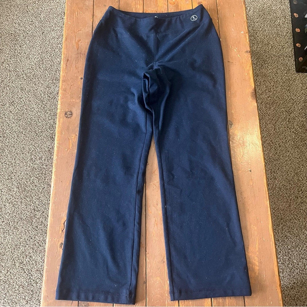 LAND'S END Women's Straight Leg Elastic Waist Lounge Pants